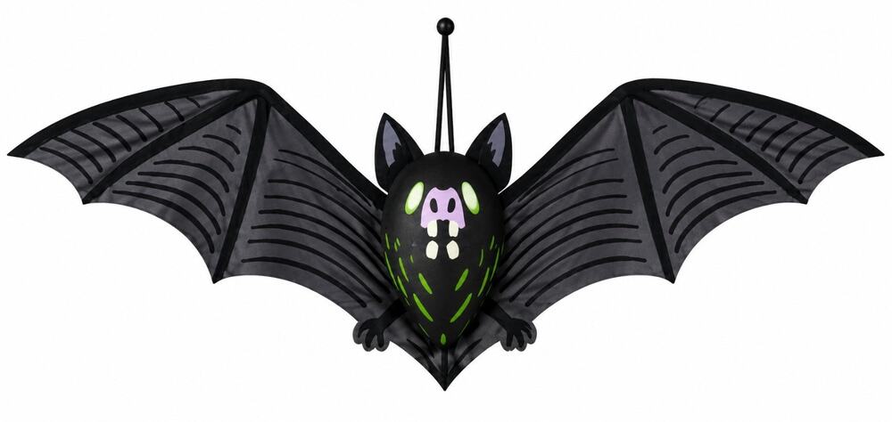 Hyde & EEK! Halloween Decorative Bat NWT 29" Large Movable Wings Indoor